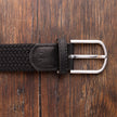 Woven Belt - Jet Black