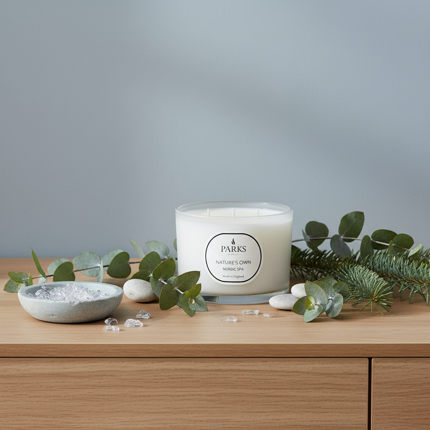 NORDIC SPA 350G 3 WICK CANDLE