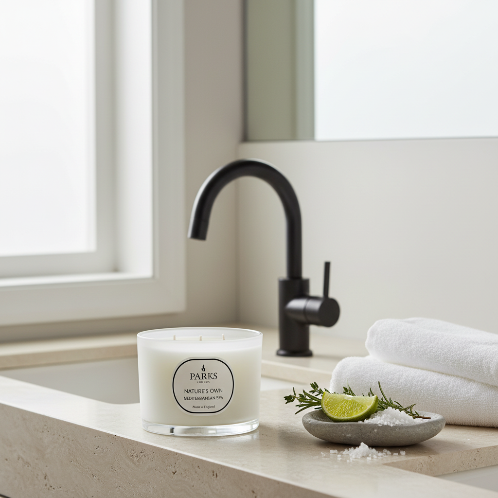 MEDITERRANEAN SPA 350G 3 WICK CANDLE