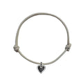 Sweet Heart Charm Rope Bracelet