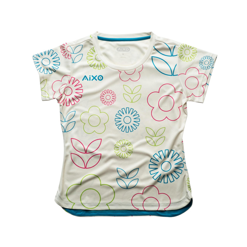 Aixo Spring Womens Top Ivory