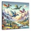 Dragon Riders Canvas