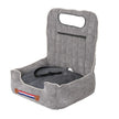 Dog Car Seat Protector Travel Anti-Slip Pet Booster Seat with Storage Pockets and Safety Leash Car Carrier Bed Hold 14kg