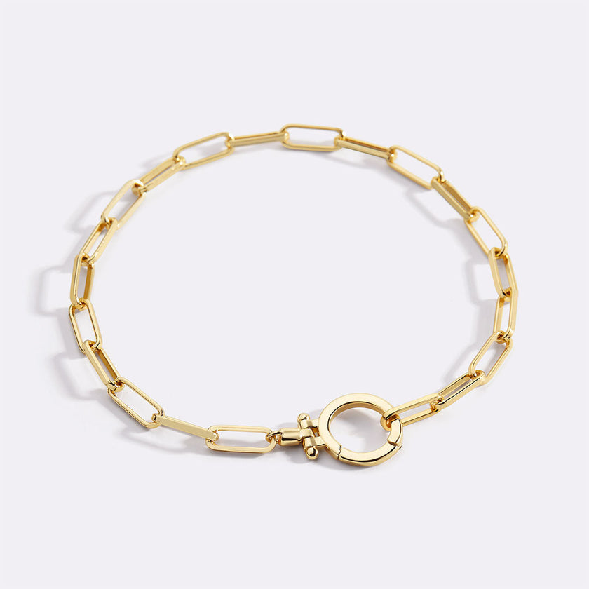 Paperclip Chain Bracelet