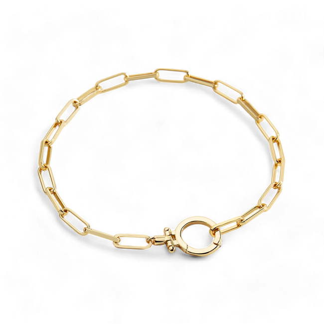 Armband mit Büroklammerketten