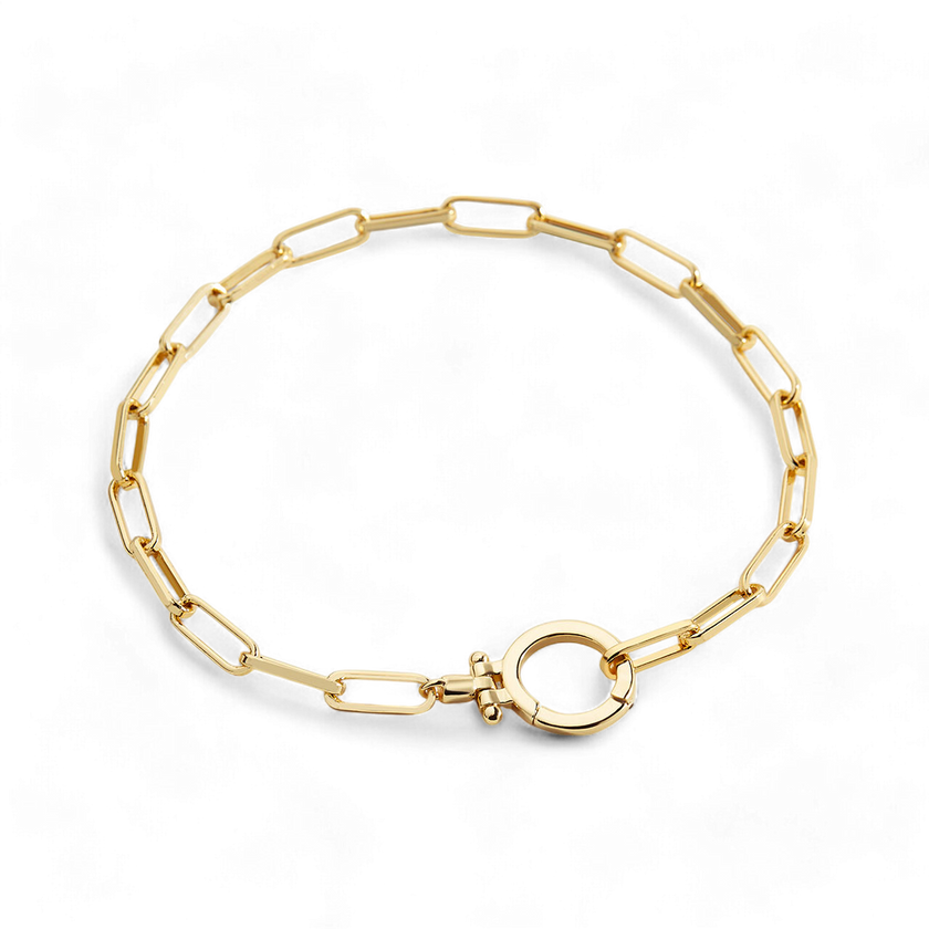 Paperclip Chain Bracelet