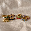 Runde Schiebe-Charms