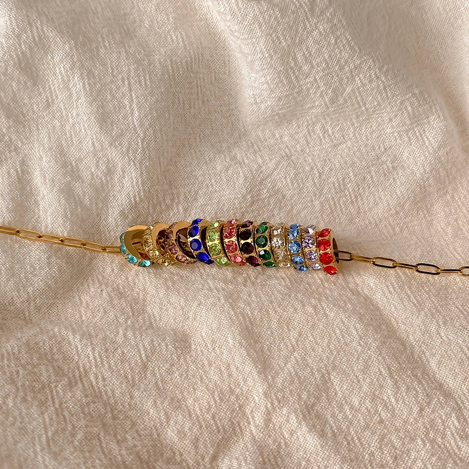 Runde Schiebe-Charms