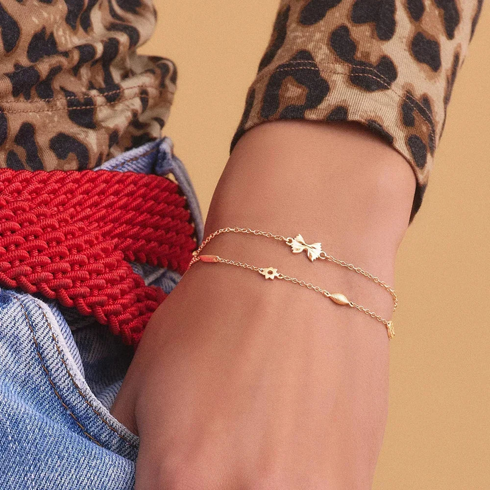 Schleifen-Charm-Armband