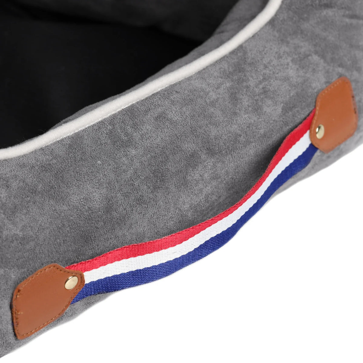 Dog Car Seat Protector Travel Anti-Slip Pet Booster Seat with Storage Pockets and Safety Leash Car Carrier Bed Hold 14kg