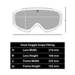Snow Goggle Scope
