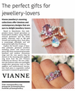 Aurelia Pink Saphirring in Sterlingsilber