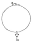Tobillera con candado del amor