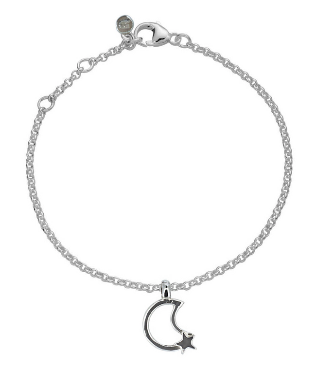 Moon and back Anklet