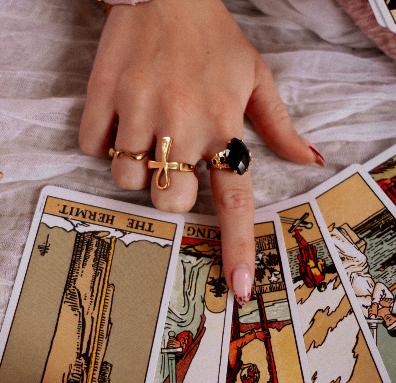 Gold Requiem Fleur De Lis Ring