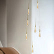 Colgante de cristal - Cadena de luces LED cálidas para colgar en Reino Unido