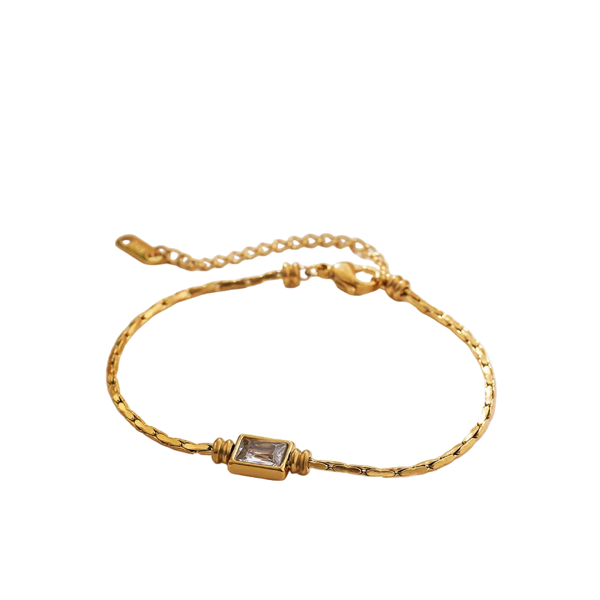 Zircon Square Bracelet