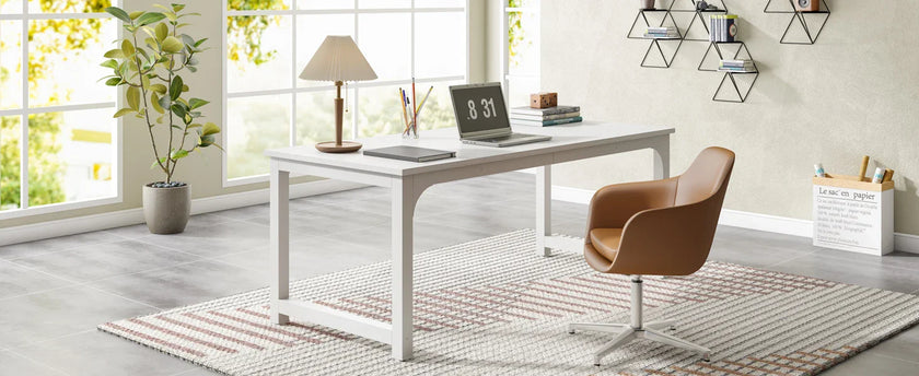 Tribesigns Moderner Computertisch Großer Bürotisch Computertisch Schreibtisch Workstation für Home Office