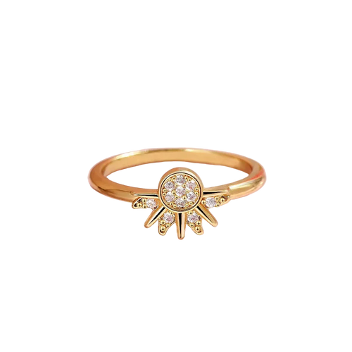 Celestial Sun & Moon Ring Set
