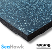 20mm Seahawk Fleck Rubber Gym Tile