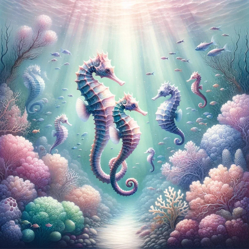 Seahorse Reef Canvas