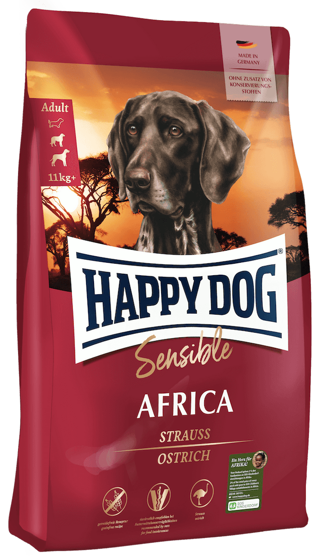 Ostrich Dry Dog Food (Africa)