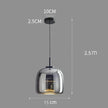 Dildale Black Gold Pendant Lamp LED Warm Light Adjustable Height