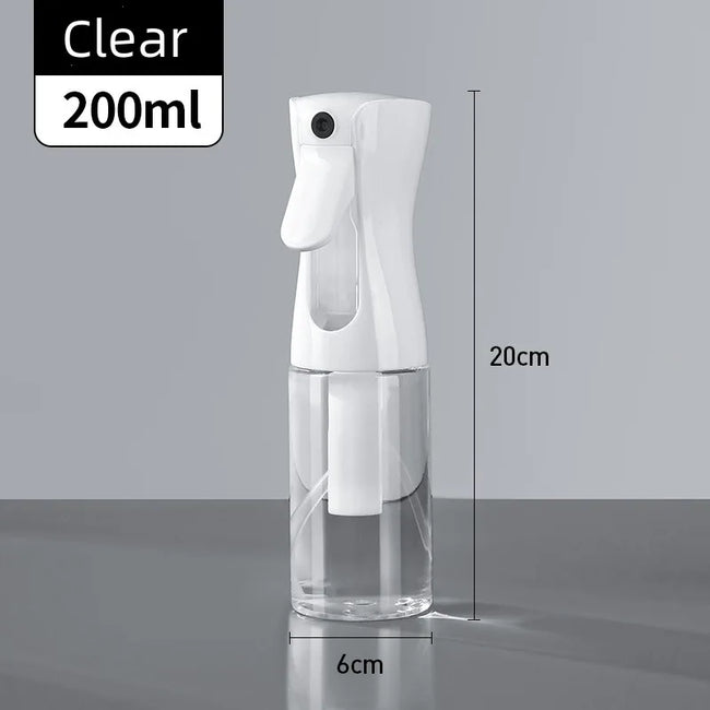 200ml Haarsprayflasche Zerstäuberflaschen Ultrafeine kontinuierliche Garten-Wassersprühflasche für Frisieren/Reinigen/Pflanzen/Besprühen