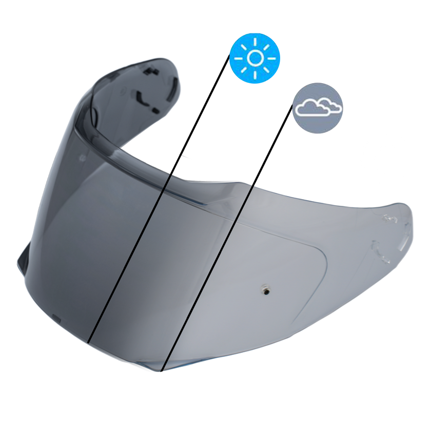 Glide Shield Outer- Photochromic Smoke