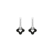 Silver Clover Earrings