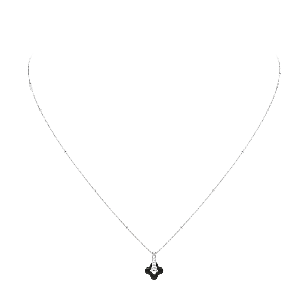 Silver Clover Necklace