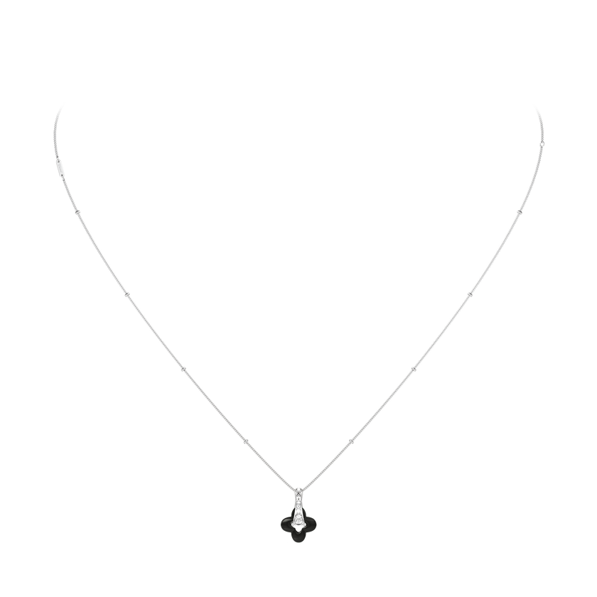Silver Clover Necklace
