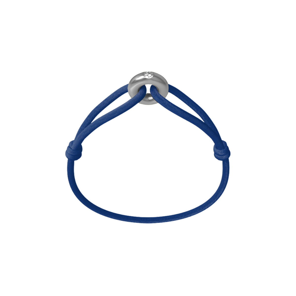 Silbernes Soho-Diamantkordelarmband