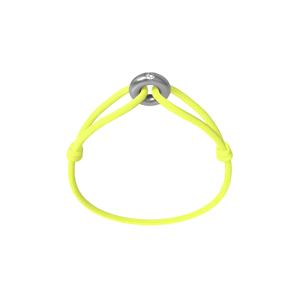 Silbernes Soho-Diamantkordelarmband