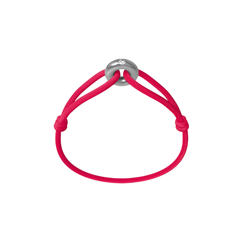 Silbernes Soho-Diamantkordelarmband