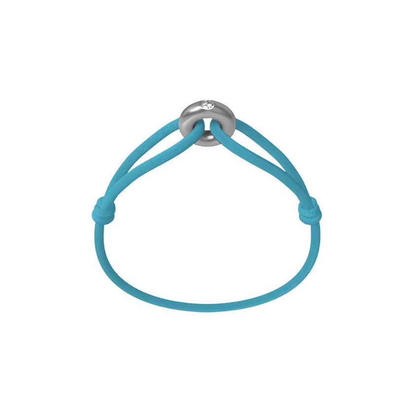 Silbernes Soho-Diamantkordelarmband