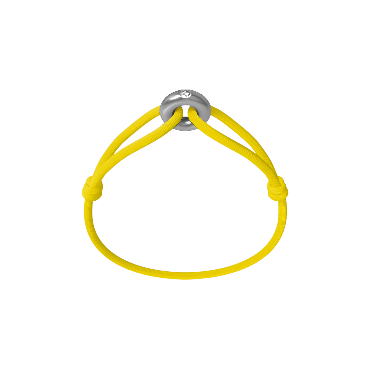 Silbernes Soho-Diamantkordelarmband
