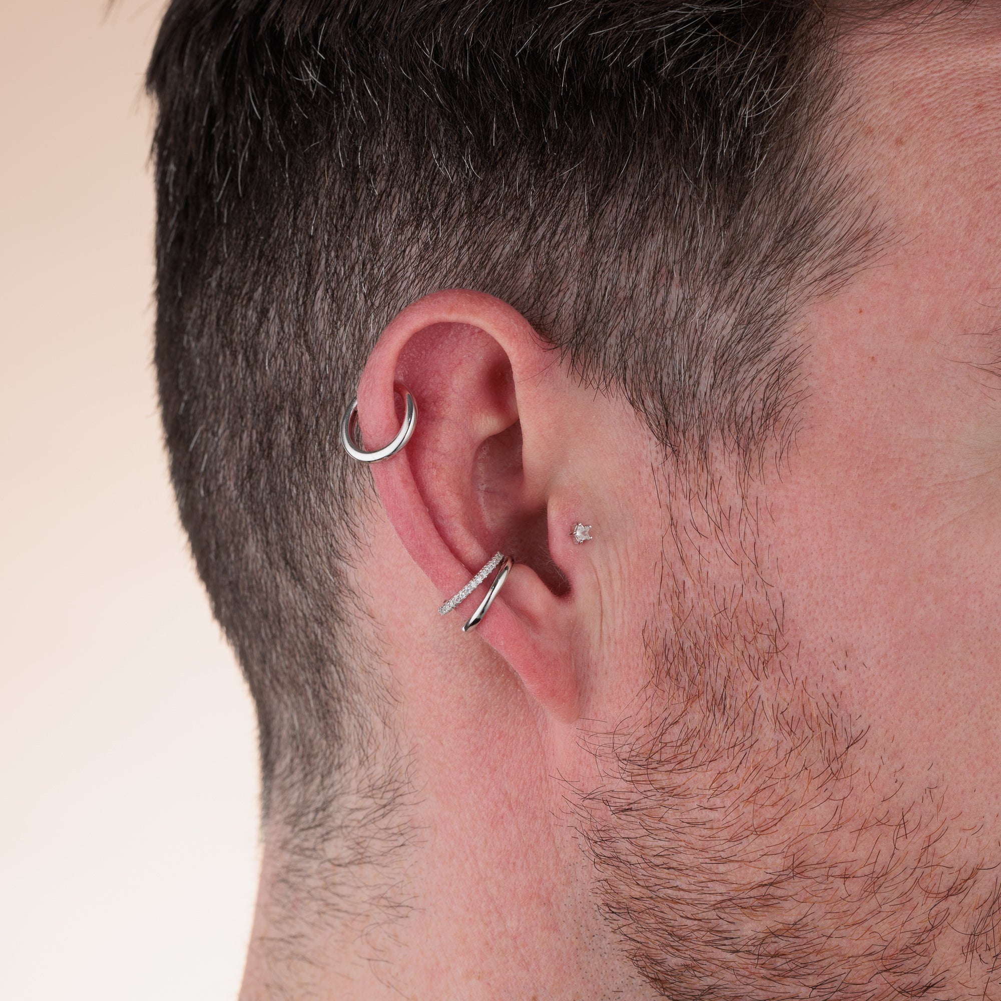 Large Huggie Earrings