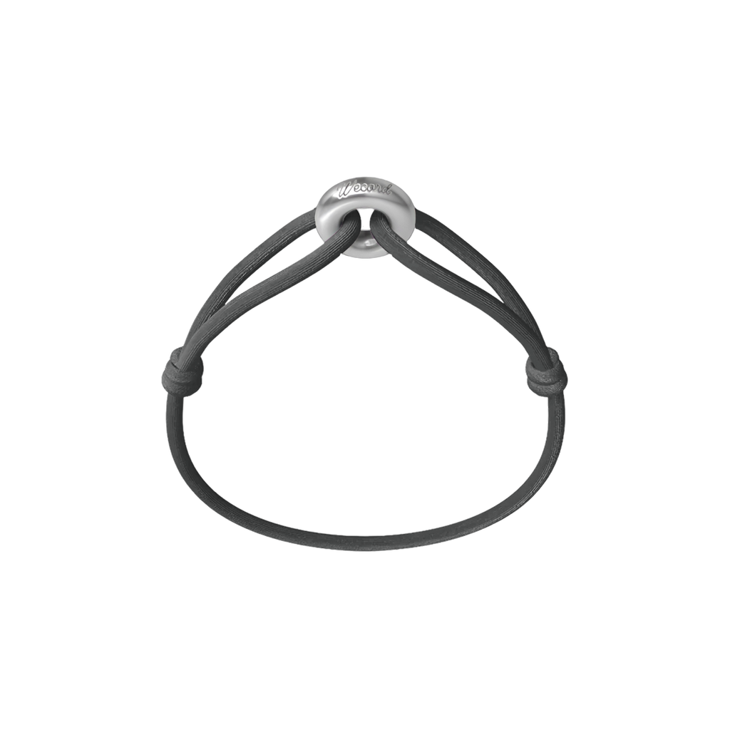 Silver Soho Cord Bracelet