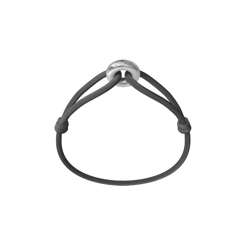 Silver Soho Cord Bracelet