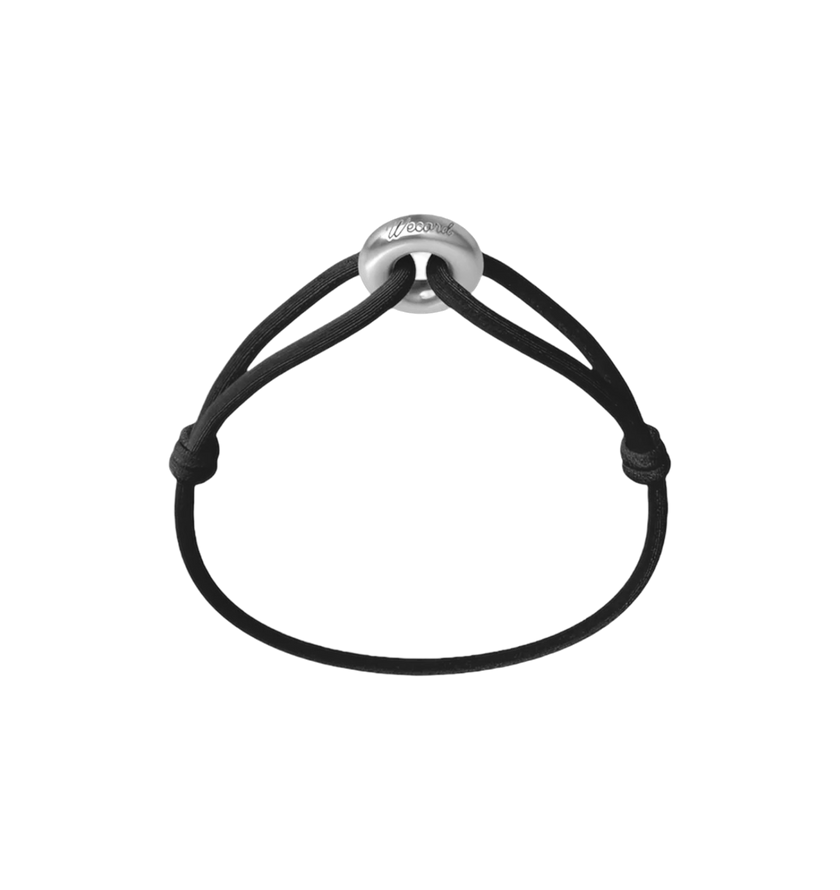 Silver Soho Matte Cord Bracelet