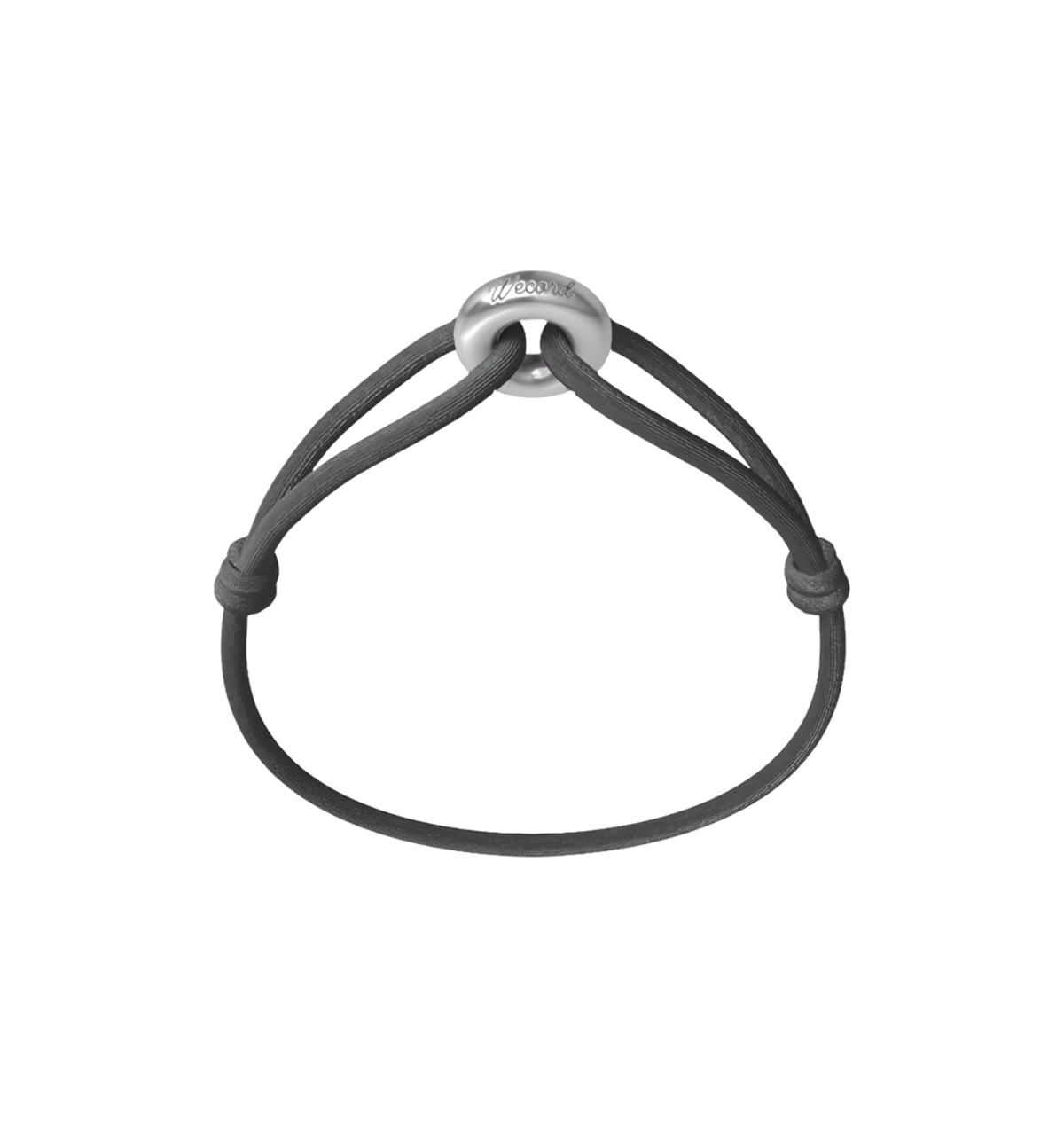 Silver Soho Matte Cord Bracelet