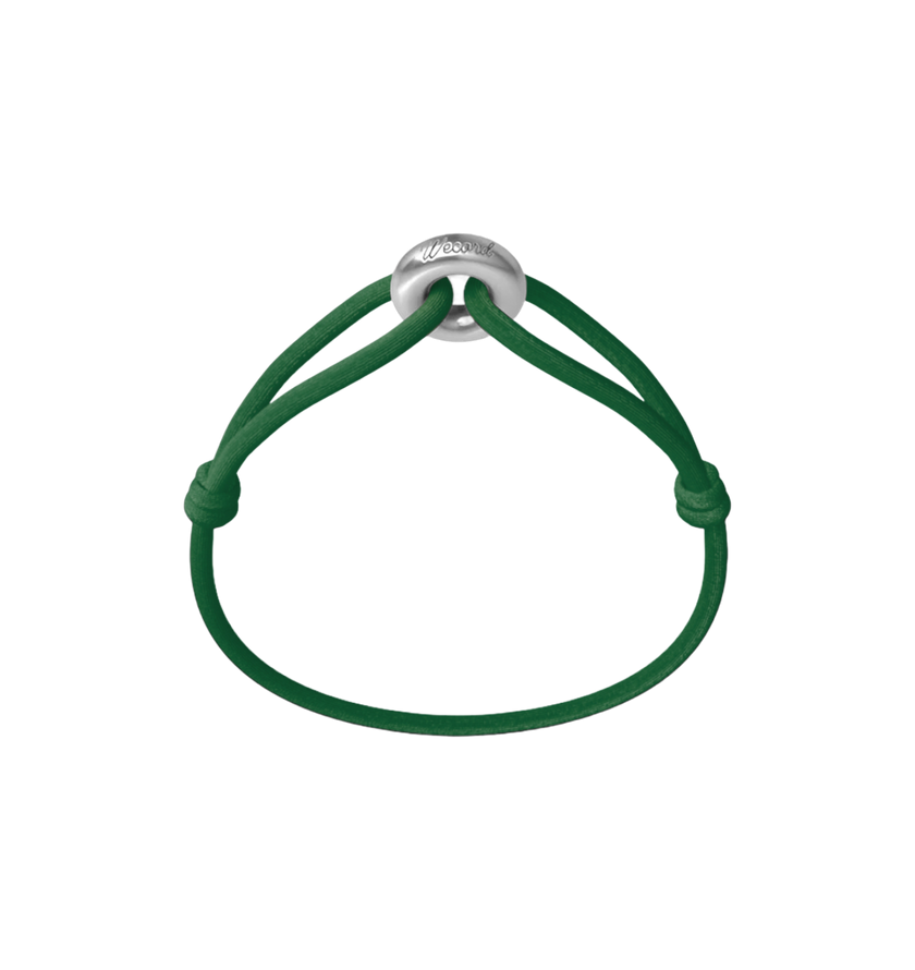 Silver Soho Matte Cord Bracelet