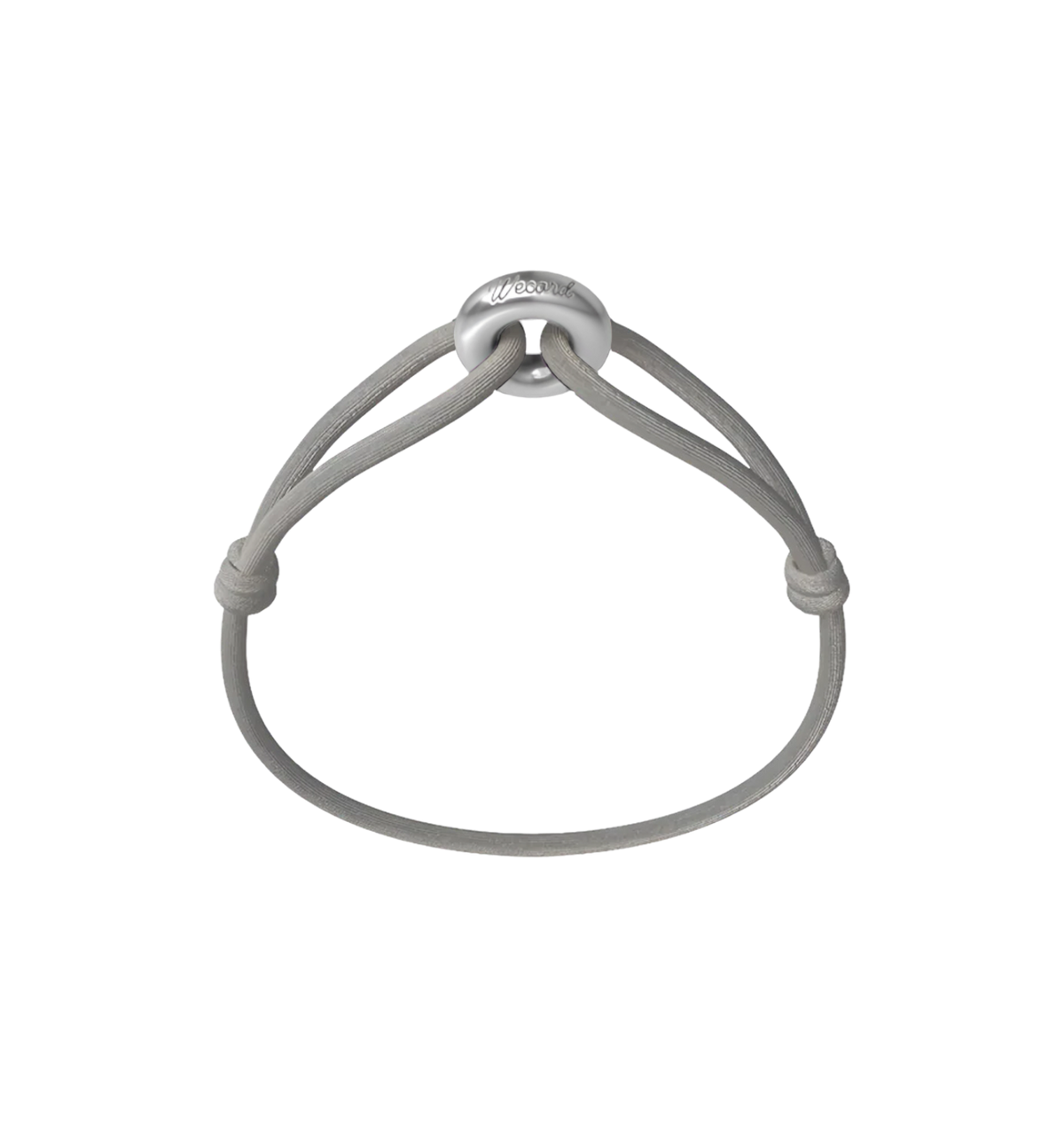 Silver Soho Matte Cord Bracelet