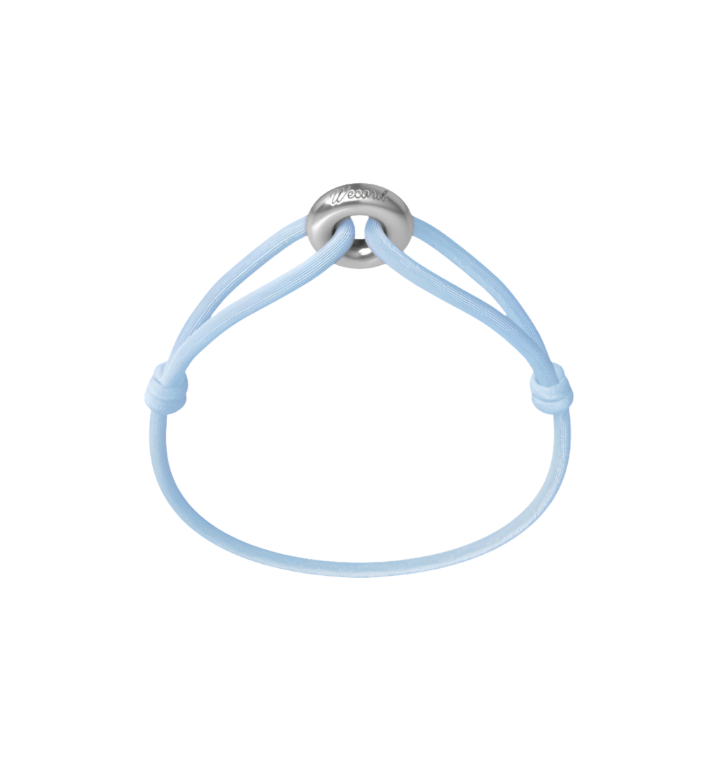 Silver Soho Matte Cord Bracelet