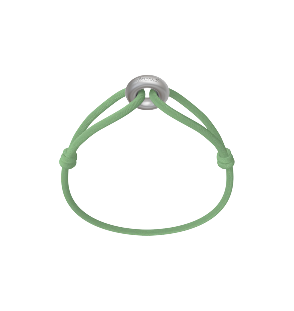 Silver Soho Matte Cord Bracelet