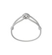 Silver Soho Matte Cord Bracelet