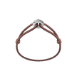 Silver Soho Matte Cord Bracelet