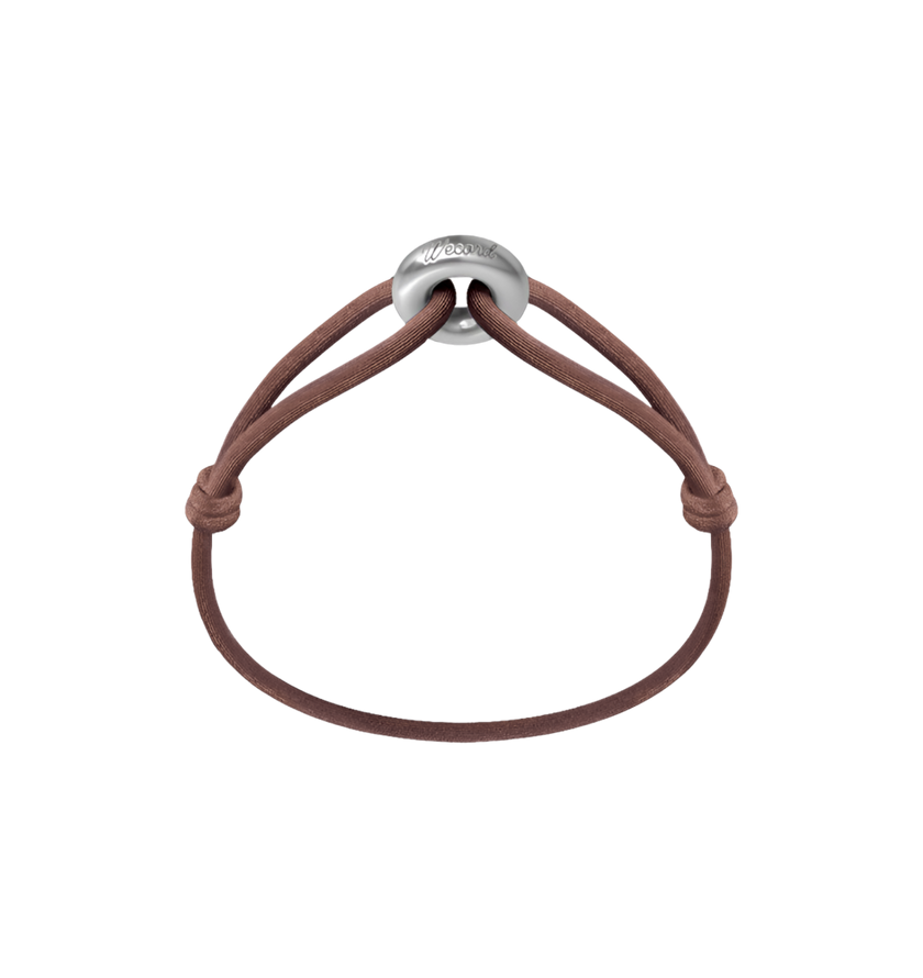 Silver Soho Matte Cord Bracelet