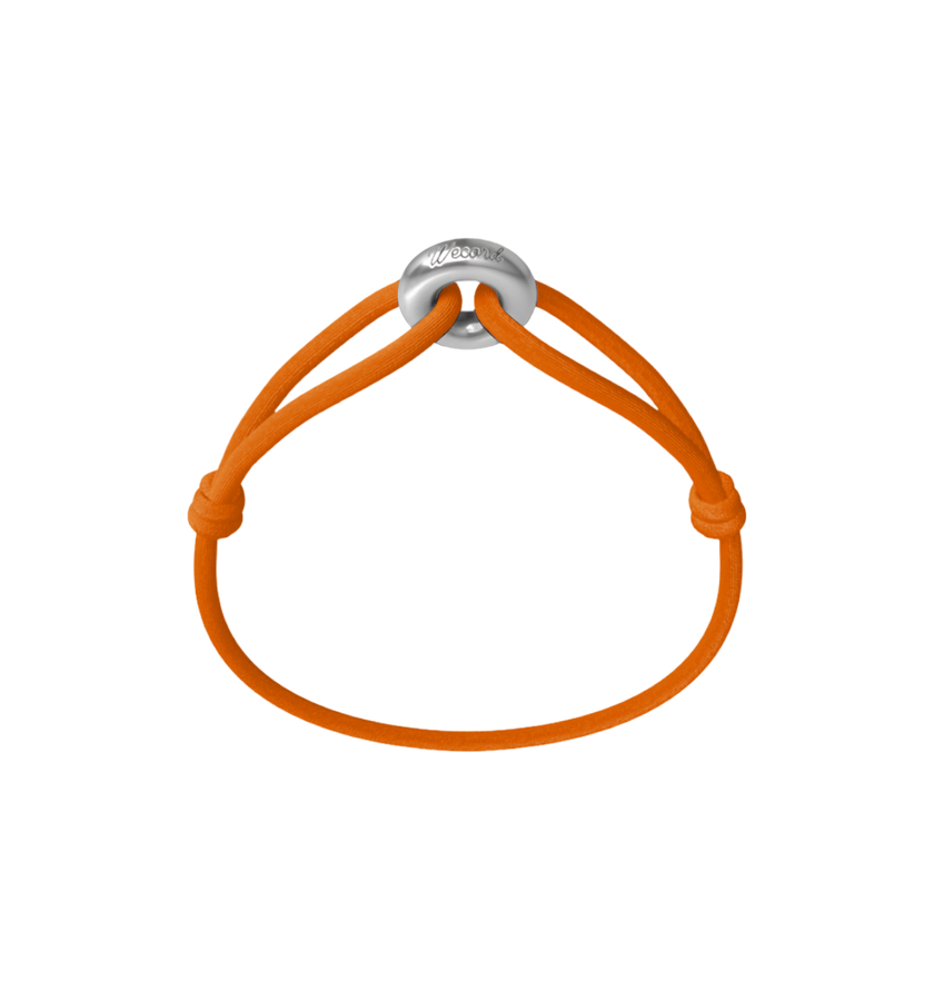 Silver Soho Matte Cord Bracelet